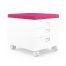 Възглавничка за детски контейнер moll Pad, дамаска Soft Magenta