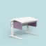 бюро за малка детска стая moll Champion Compact, лилави странѝци SoftLilac