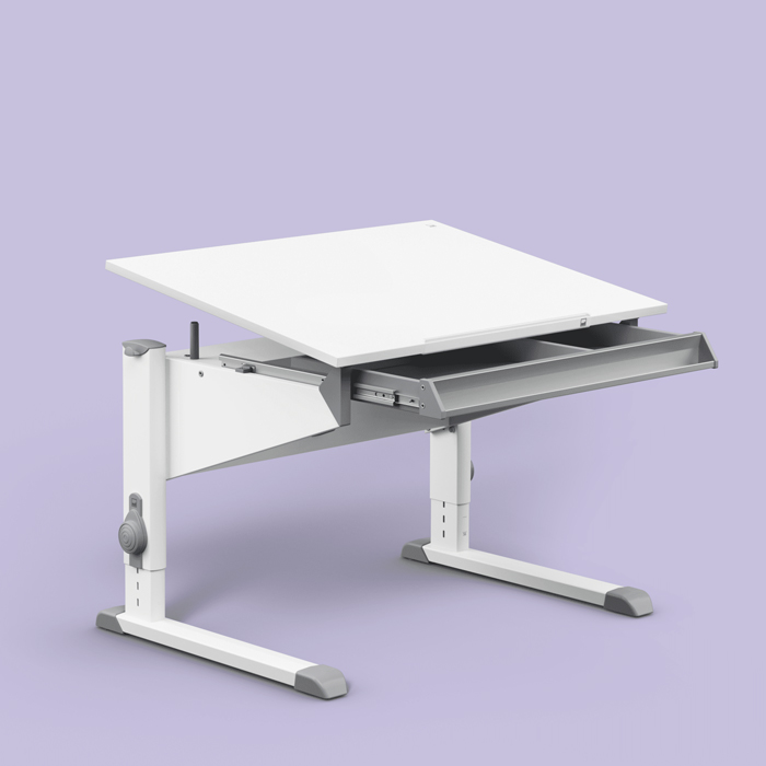 SprinterCP_Drawer_White компактно бюро за малки детски стая moll Sprinter / Bandit